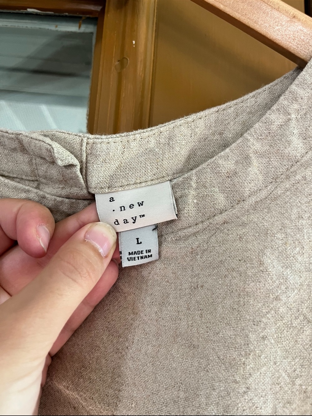 a new day Neutral Taupe Sleeveless Crop Tank Top - Picture 3 of 3